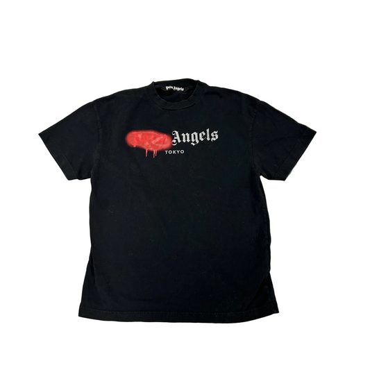 Palm Angels Hong Kong Sprayed Logo T-shirt