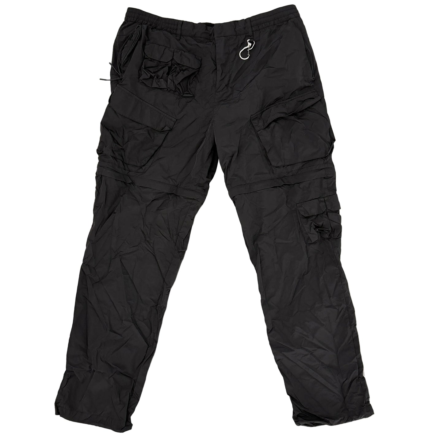 Kith Dupont Cargo Pocket Convertible Nylon Pants Black