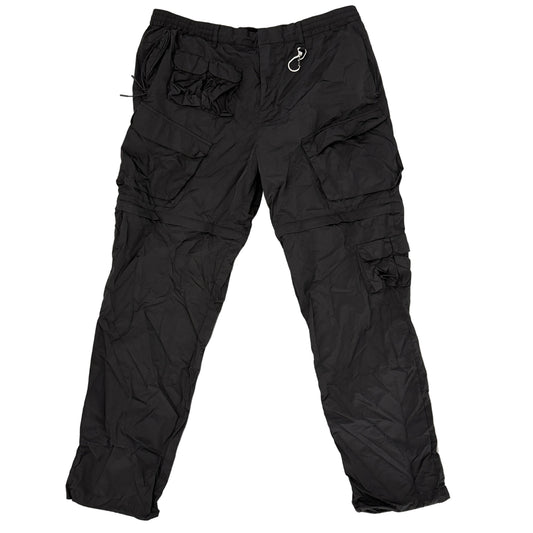 Kith Dupont Cargo Pocket Convertible Nylon Pants Black