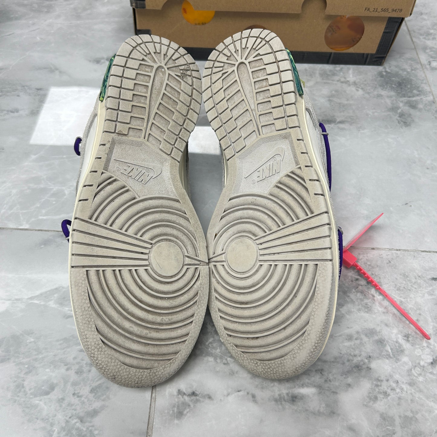 Nike Off-White Dunk Low Lot 15 (USED)