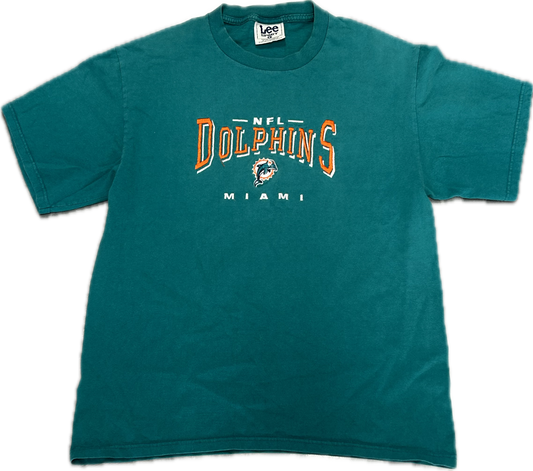 Embroidered vintage Miami Dolphins Tee