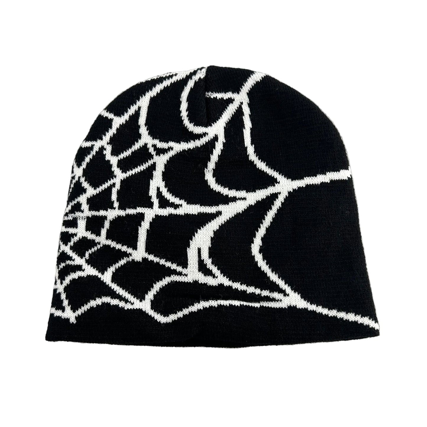 Web Beanie Black/White