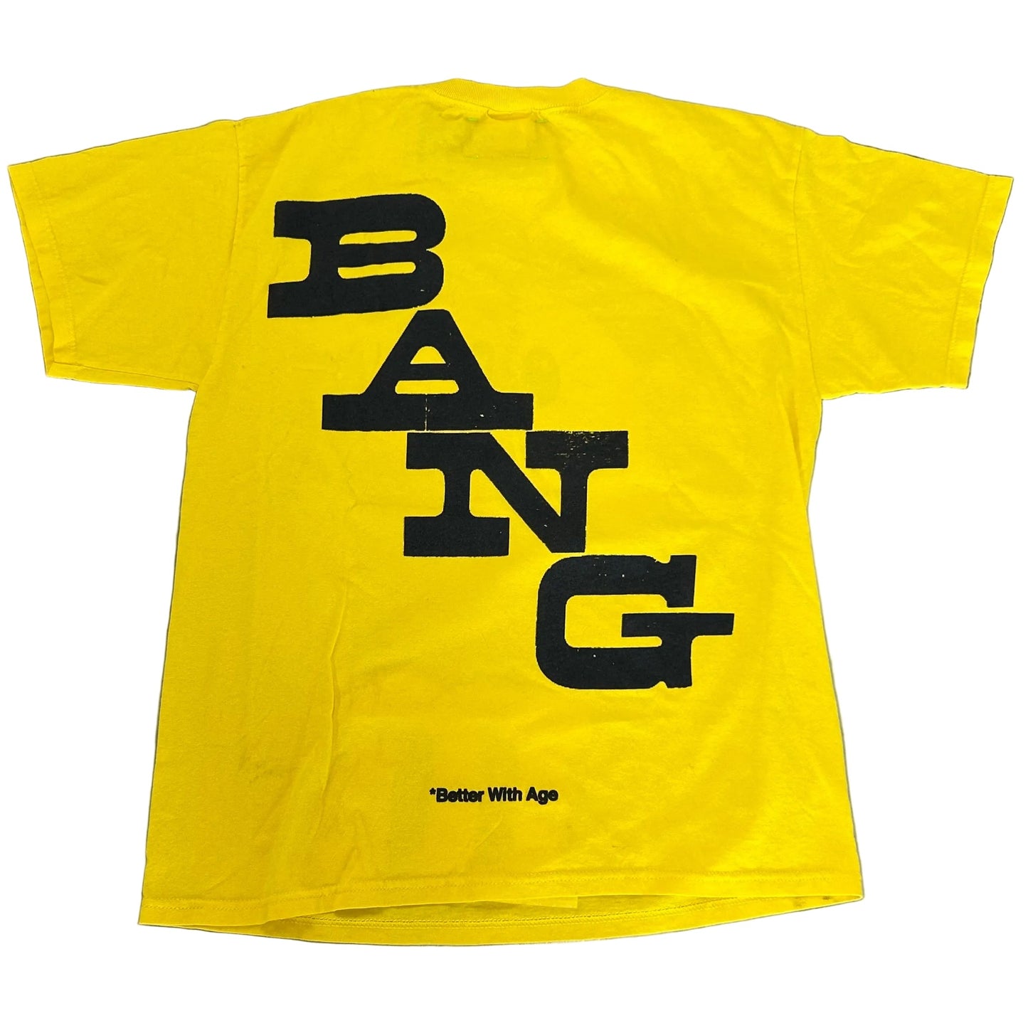 Better With Age Bang Tee Yellow