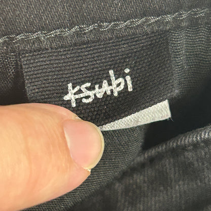 Ksubi Van Winkle Laid Black Sting Denim