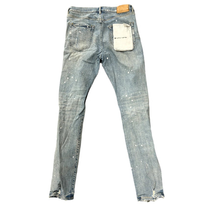 Purple Jeans P001 Blue Painter Jeans
