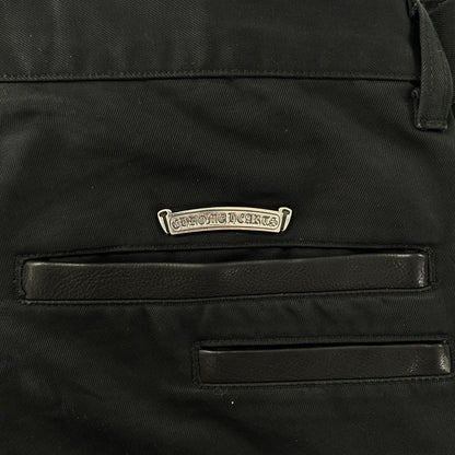 Chrome Hearts Matty Boy 99 Eye Black Chino Pants