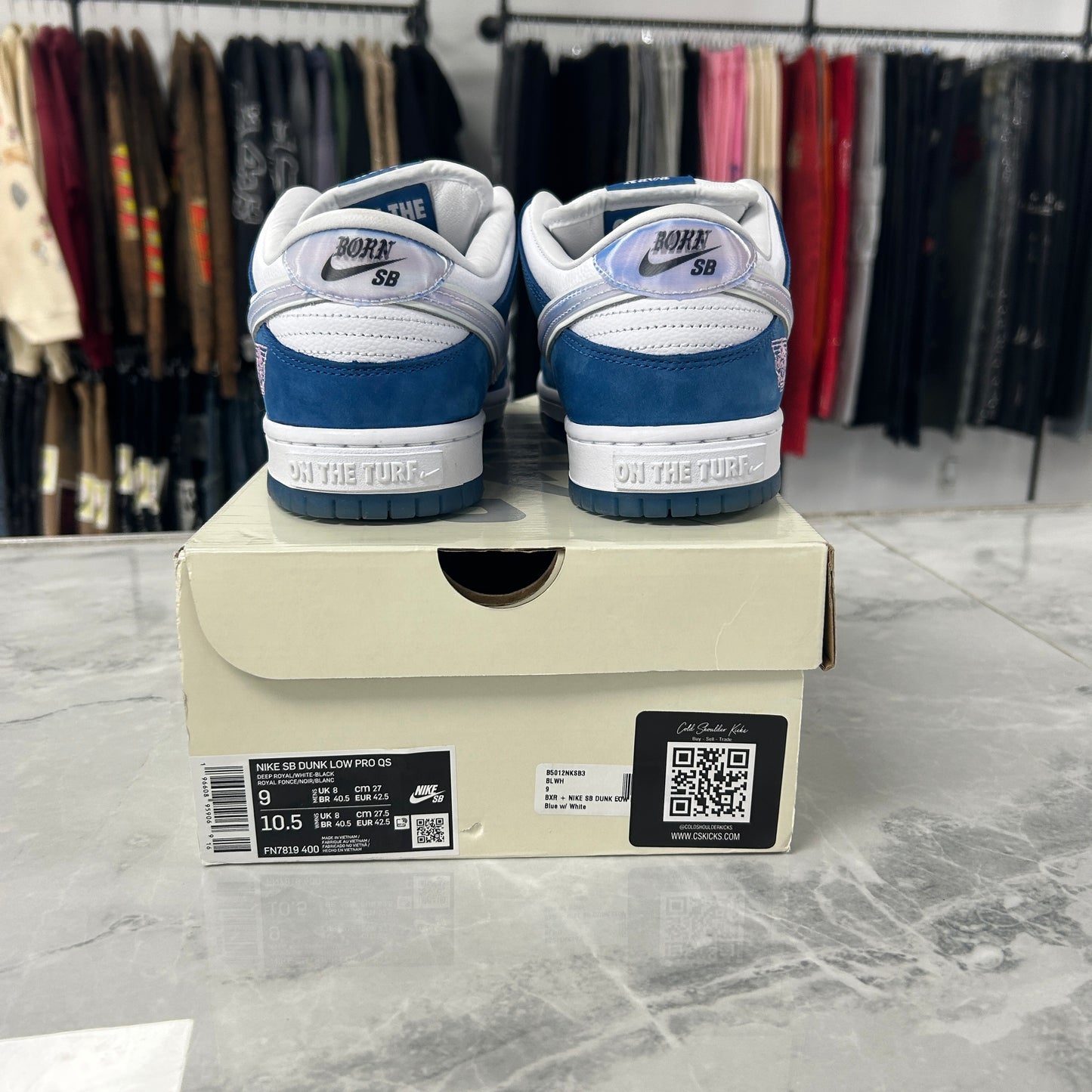 Nike Dunk Low SB Born X Raised (USED)