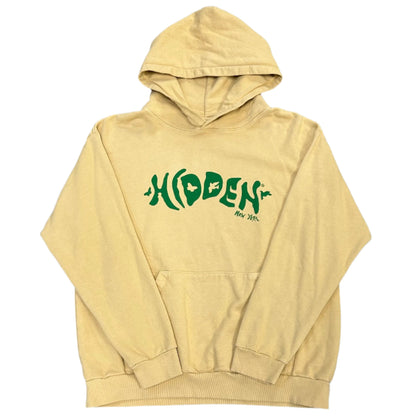 Hidden Tan/Green Logo Hoodie