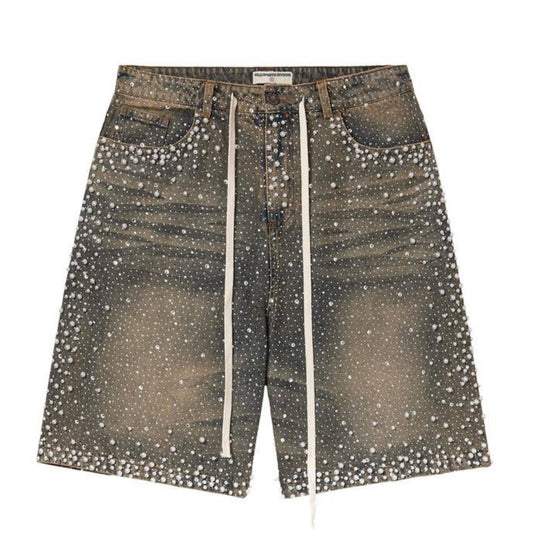 Vale Blue Rainstorm Jorts