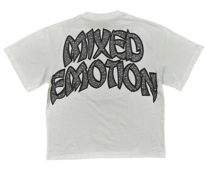 MIXED EMOTION ARCH ANGEL TEE WHITE