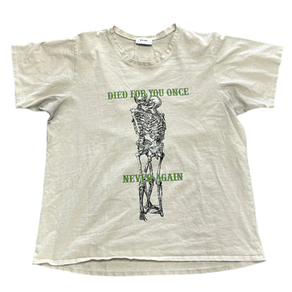 RHUDE Skeleton Cream Tee