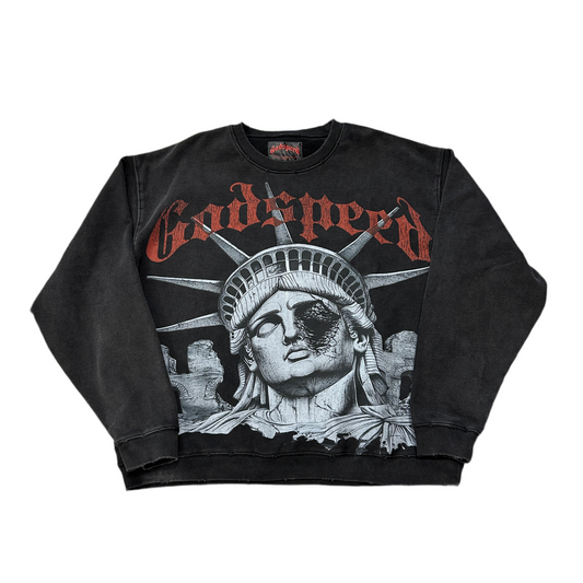 Godspeed R.O.M.E Sweatshirt Back Wash