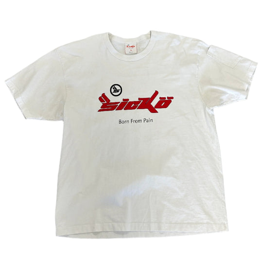 Sicko Pain White Tee FW18