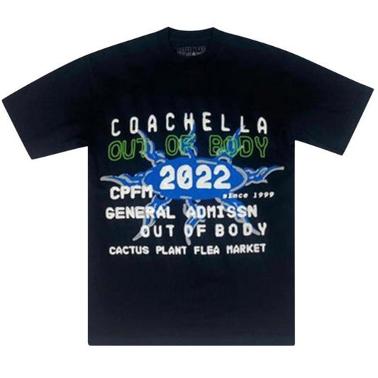 Cactus Plant Flea Market x
Coachella Tee Black/Blue