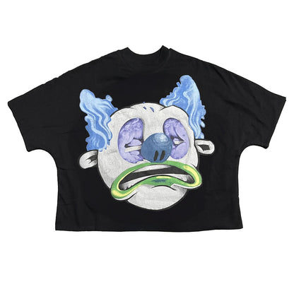 Billionaire Studios Bloo Clown Black Tee