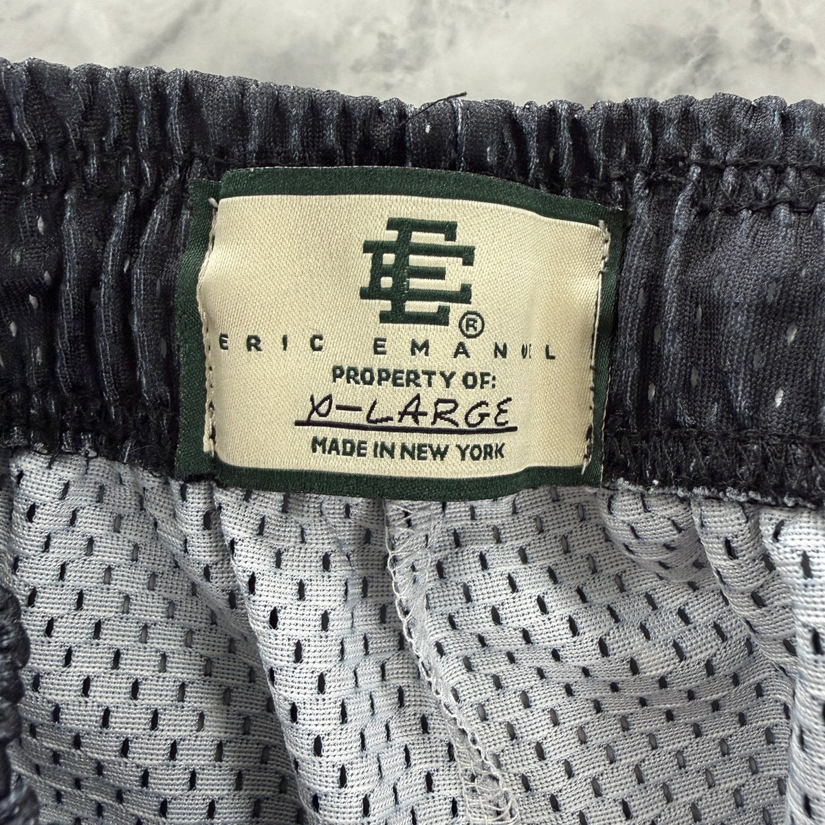 Eric Emanuel Black Skyline Basic Shorts