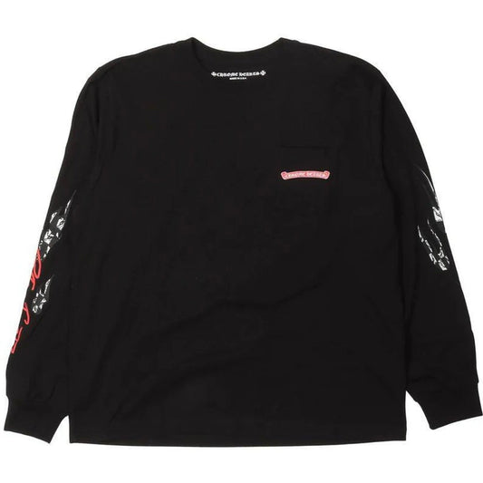 Chrome Hearts Matty Boy Stay Fast L/S T-shirt Black
