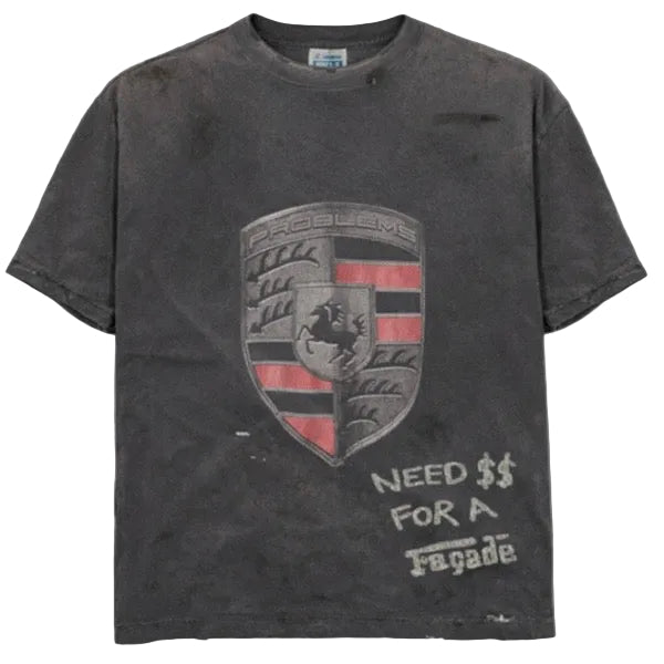 Triple Sevens Need $ Tee Vintage Washed Black