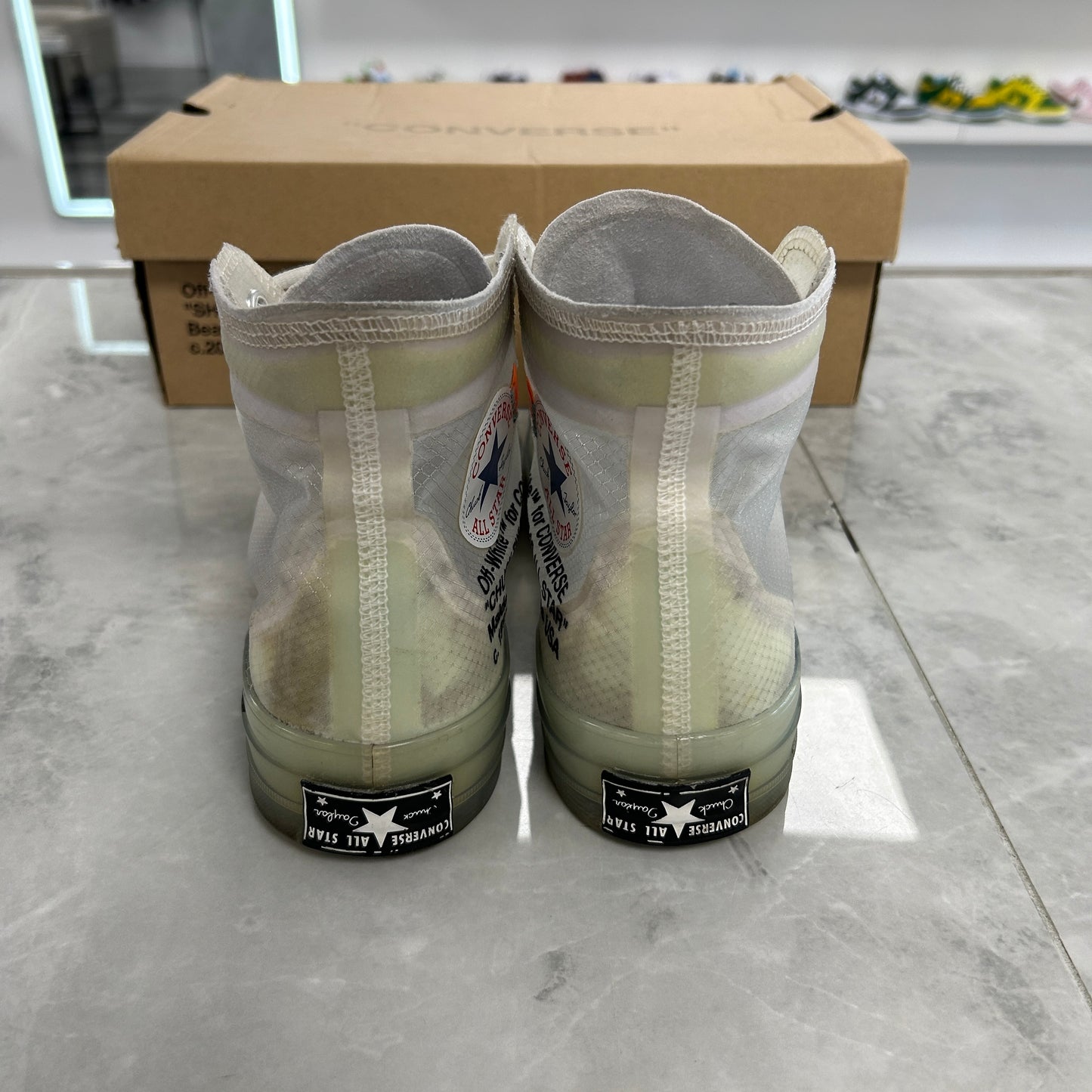 Converse Chuck Taylor All Star Vulcanized Hi Off-White (Used)