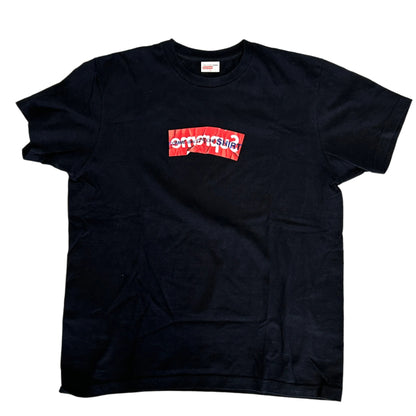 Supreme Comme Des Garcons SHIRT Box Logo Tee Black