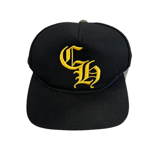 Chrome Hearts CH Baseball Cap Black/Yellow
