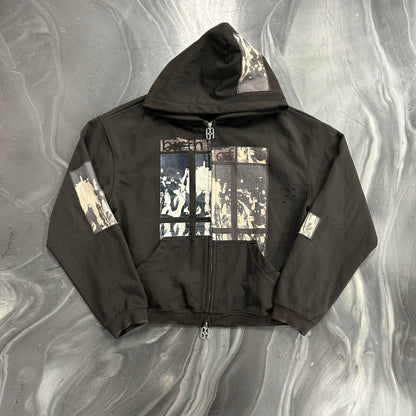 Birth Of Royal Child Flash Light Hoodie in Black