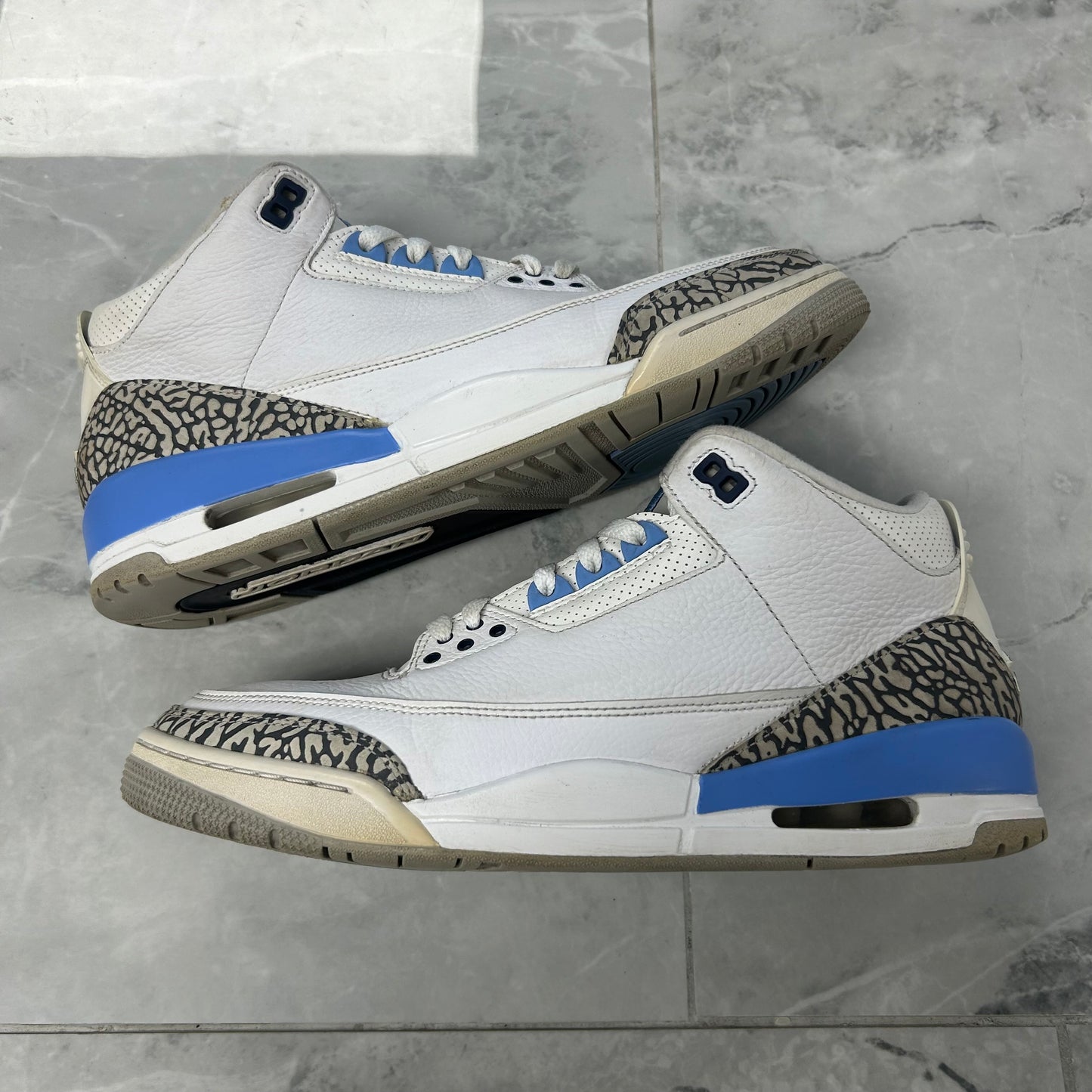 Jordan 3 Retro UNC (2020)(USED NO BOX)