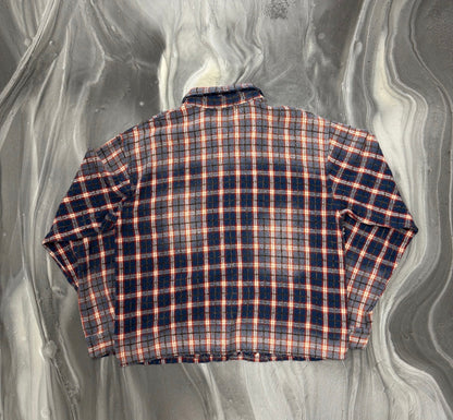 Vale Forever American Cup L/S Flannel Navy/Red
