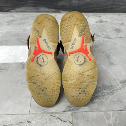 Jordan 6 Retro Travis Scott British Khaki (USED NO BOX)