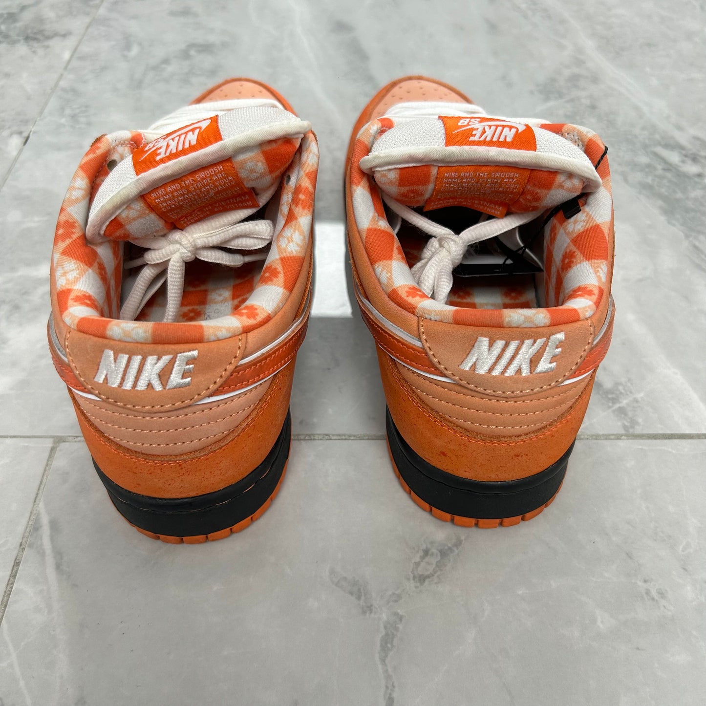 Nike SB Dunk Low Concepts Orange Lobster (USED)(NO BOX)