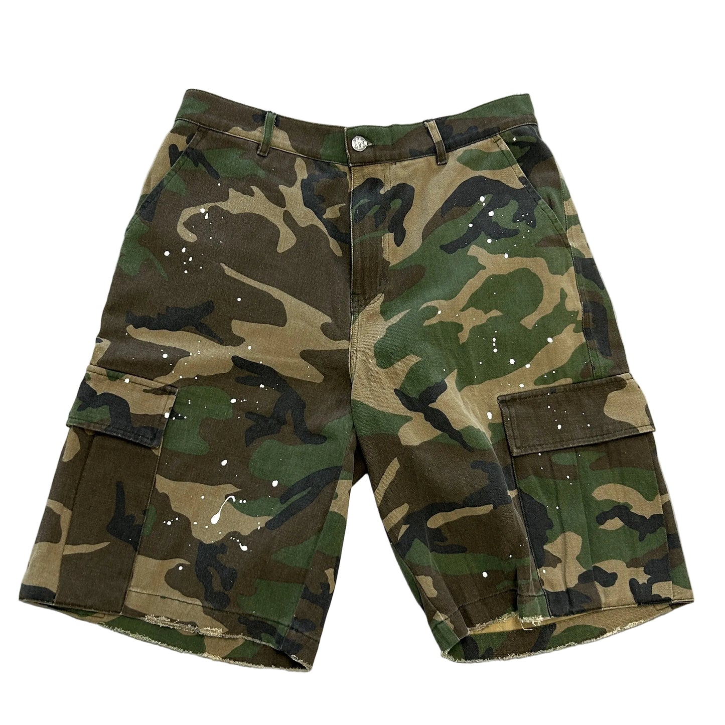 HMDD Camo Paint Splatter Shorts