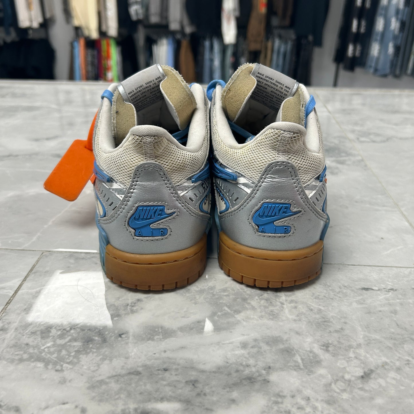 Off-White Nike Dunk Low Rubber Dunk University Blue (USED)