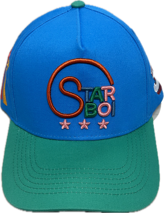 Starboi Blue/Green Hat