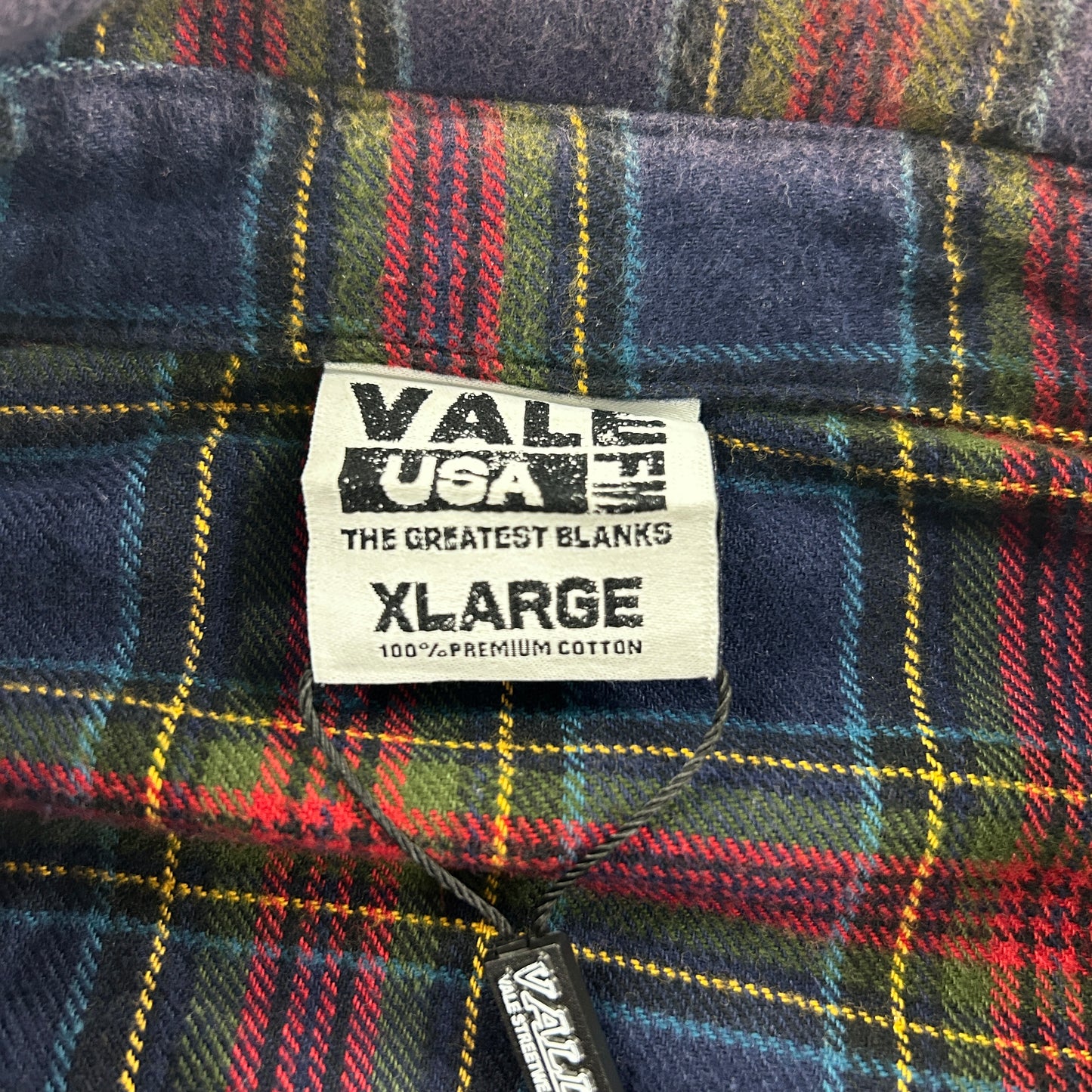 Vale Forever Purple Fever Flannel Blue/Orange