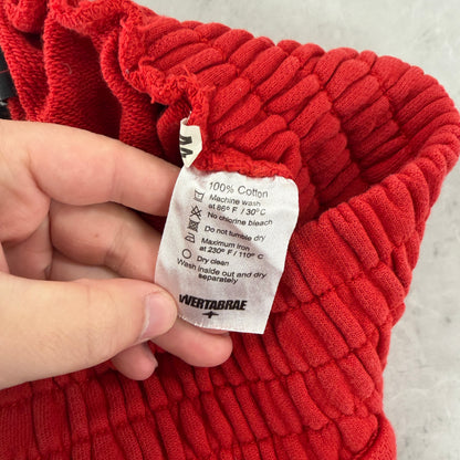 Vertabrae Crystal Sweatpants Red