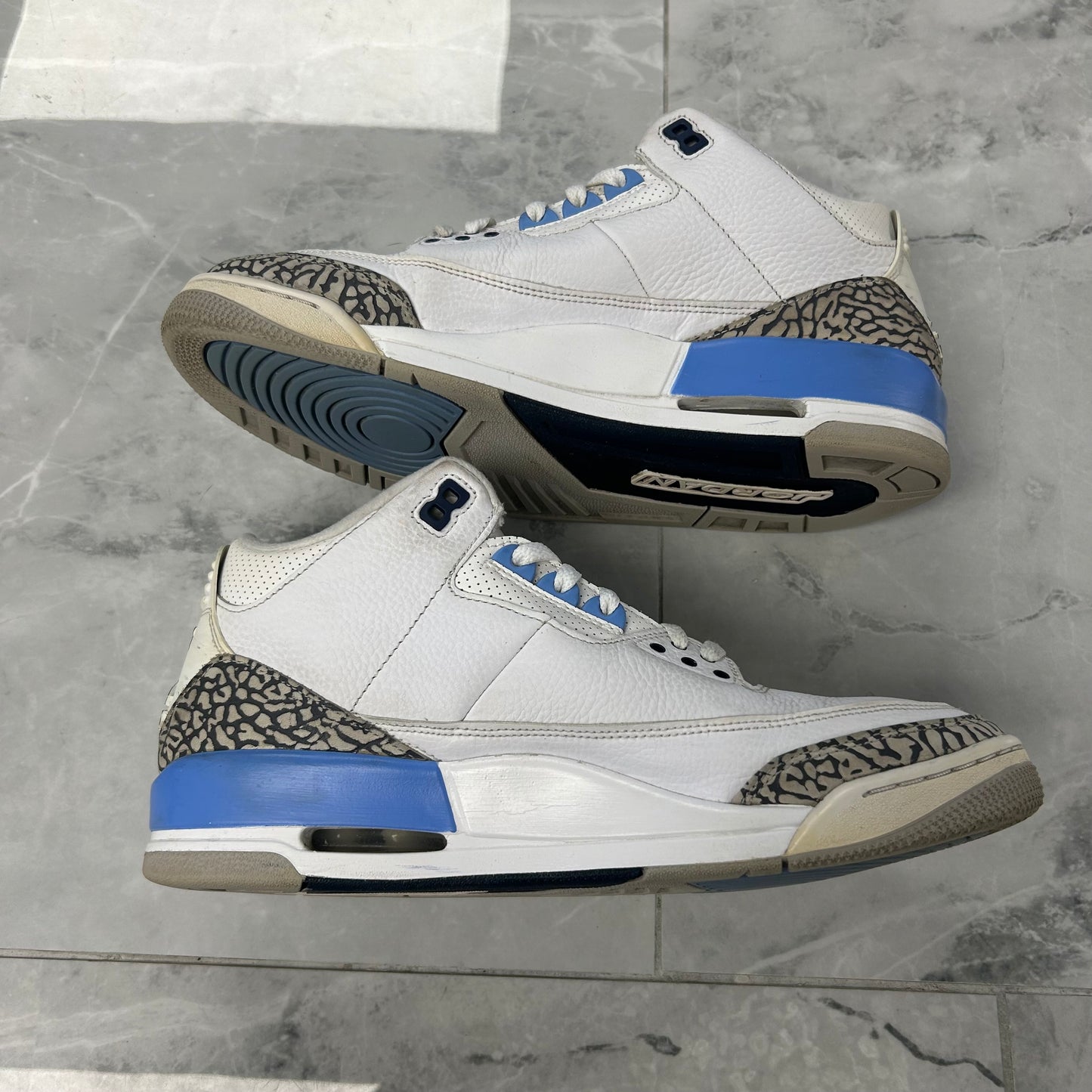 Jordan 3 Retro UNC (2020)(USED NO BOX)