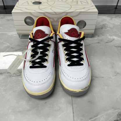 Jordan 2 Retro Low SP Off-White White Red (USED)