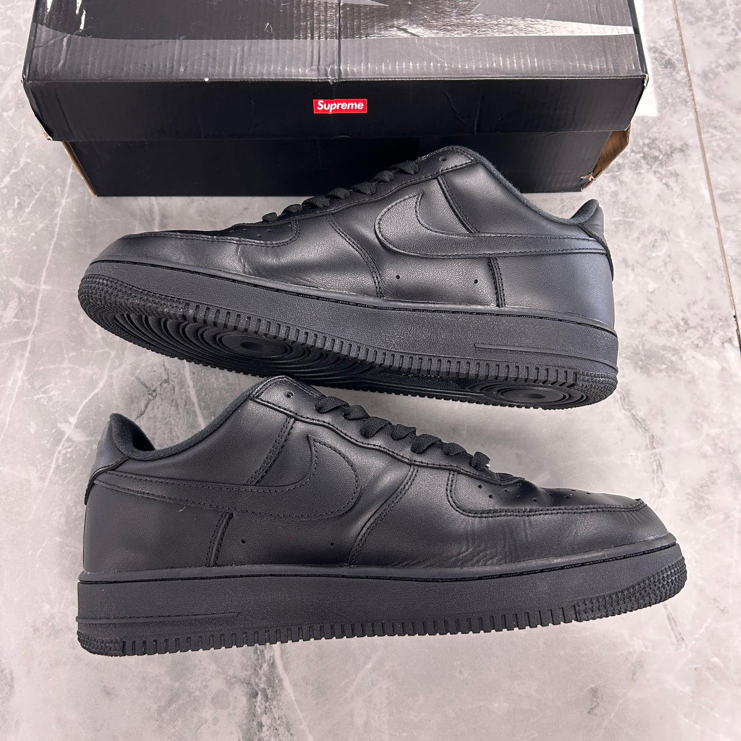 Nike Air Force 1 Low Supreme Black (USED)