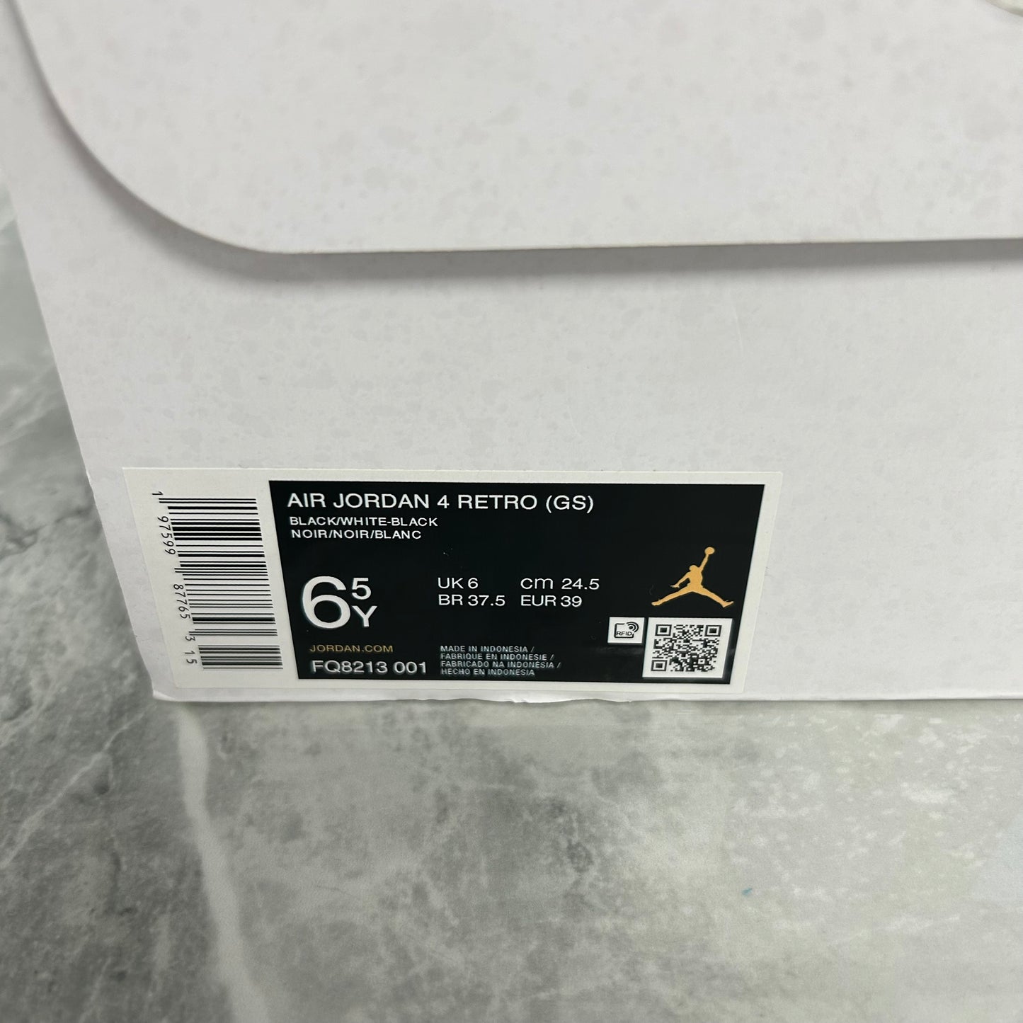 Jordan 4 Retro White Thunder - view 8