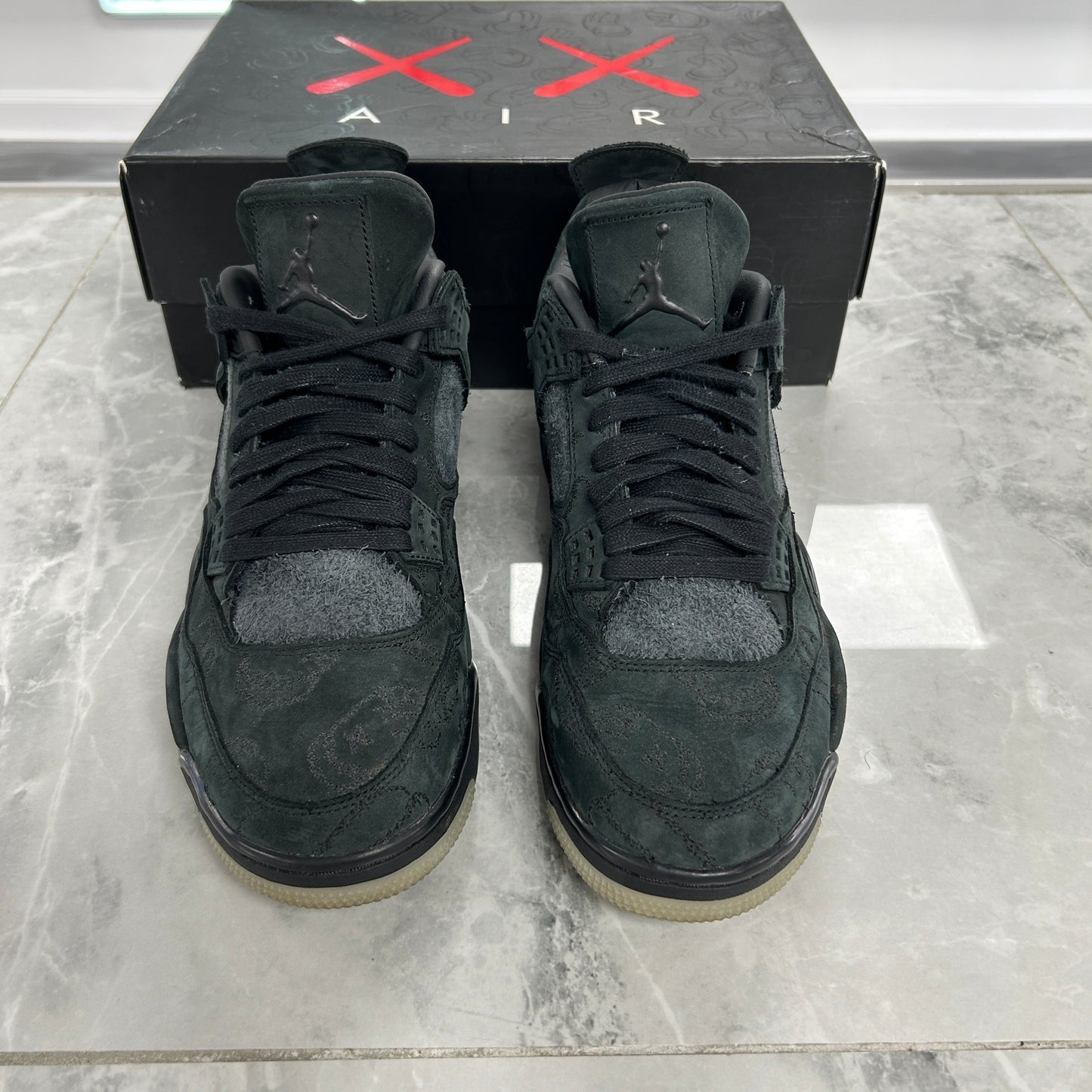 Jordan 4 Retro Kaws Black (USED)