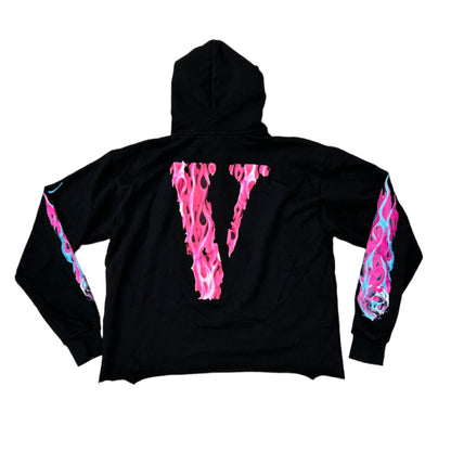 Vlone Miami Exclusive Pink Skull Hoodie
