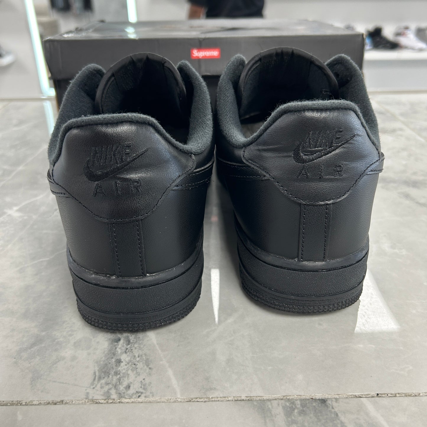 Nike Air Force 1 Low Supreme Black (USED)