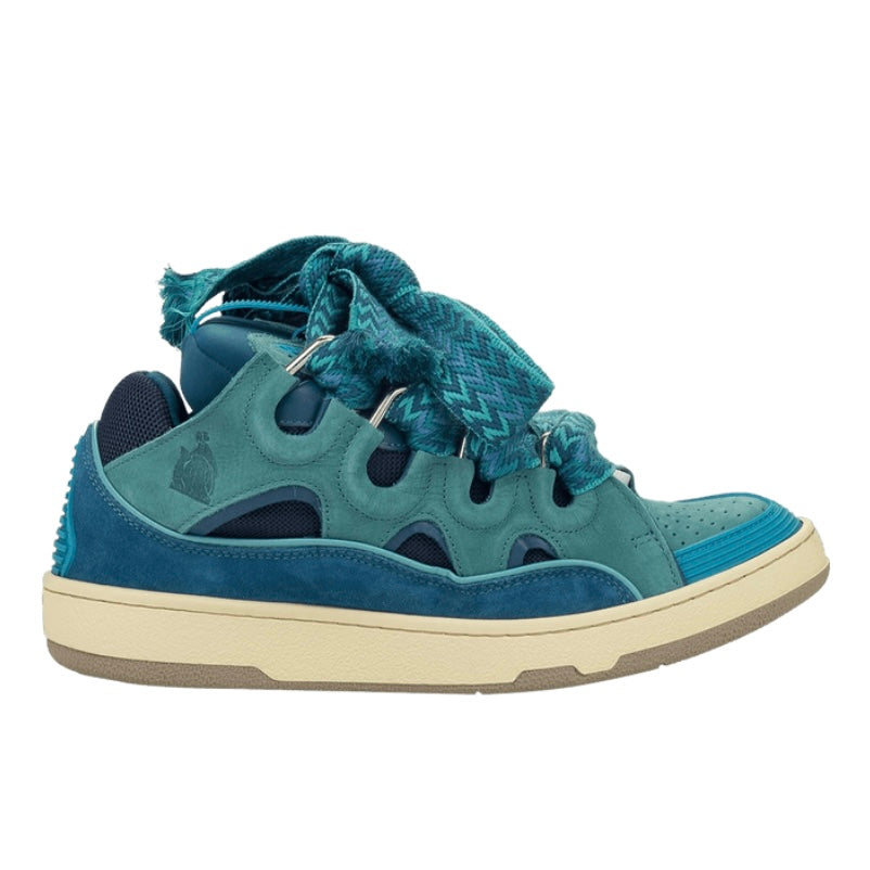 Lanvin Curb Sneakers Turquoise (USED)
