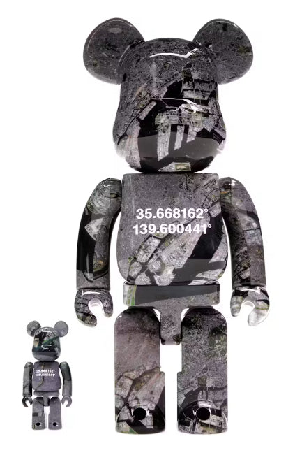 Bearbrick Benjamin Grant Overview Tokyo 100% & 400% Set