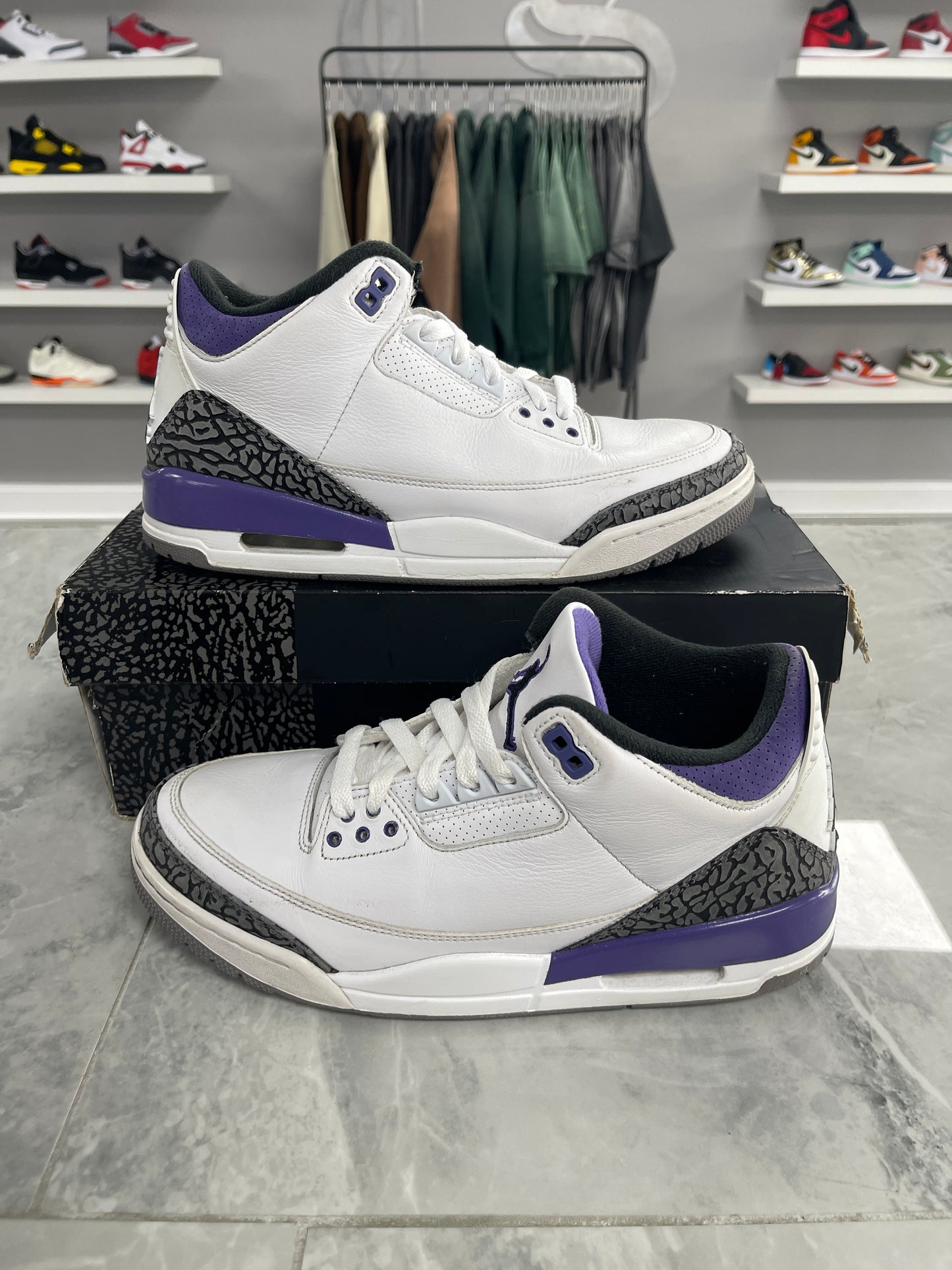 Jordan 3 Retro Dark Iris (USED)