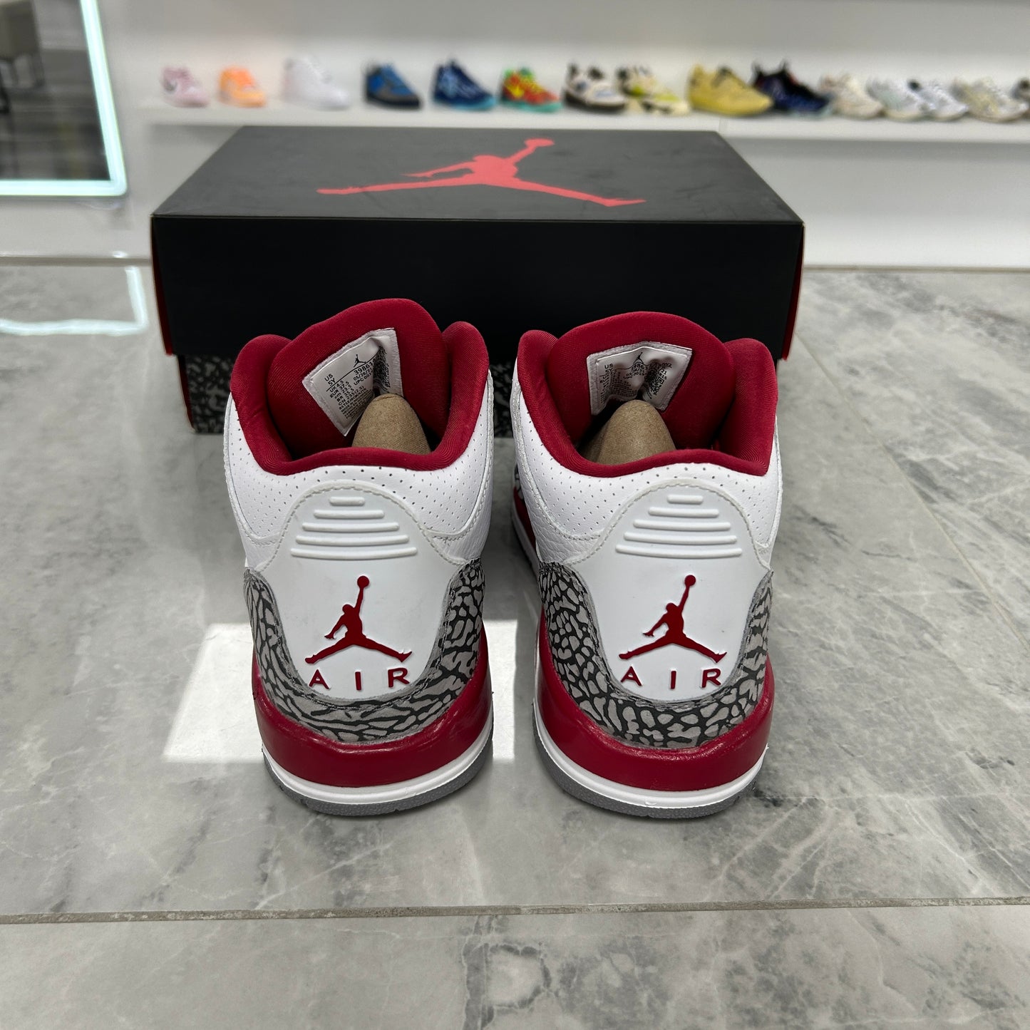 Jordan 3 Retro Cardinal Red (USED)