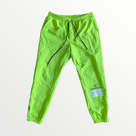 RID Green Nylon Track Pants