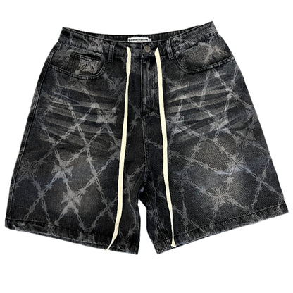 Vale Ironworks Black Jean Shorts