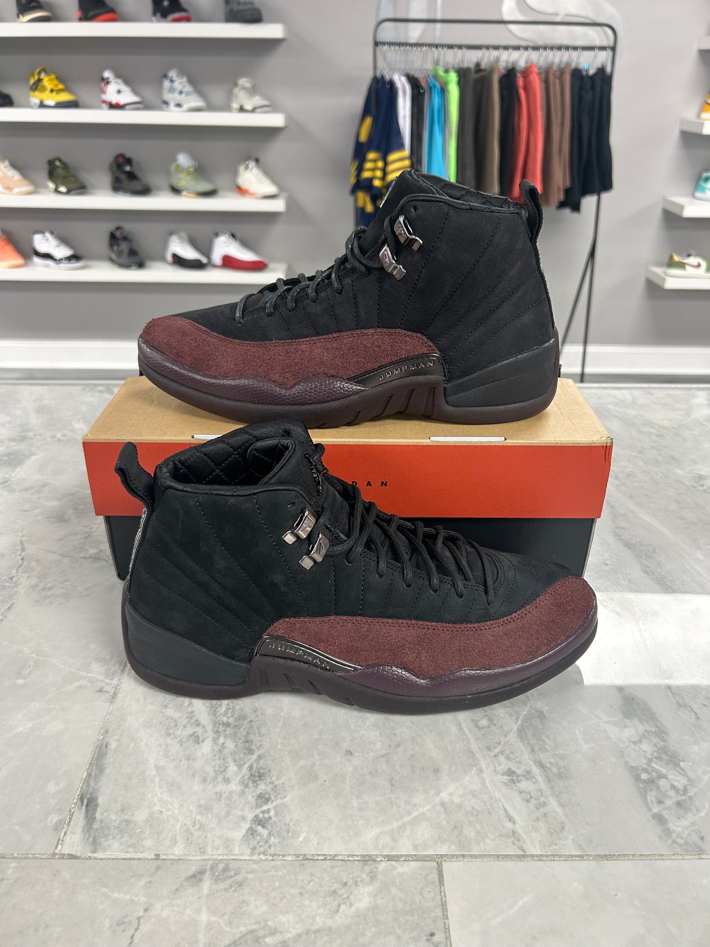 Jordan 12 Retro SP A Ma Maniére Black (USED)