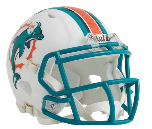 Kith x NFL Riddell Dolphins Speed Mini Helmet Helmet